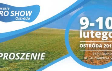 Firma SAS zaprasza na Mazurskie Agro Show 2019