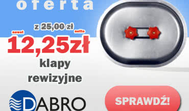 Klapy rewizyjne w DABROofercie