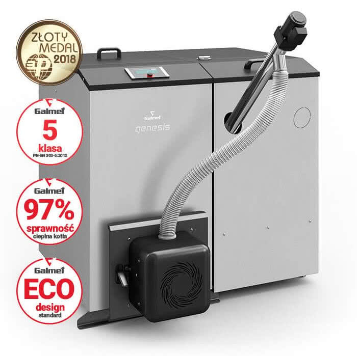 Genesis Plus KPP. Ekologiczny kocioł z podajnikiem, na pellet - 5 klasa, EcoDesign. fot. Galnet Genesis Plus KPP. Ekologiczny kocioł z podajnikiem, na pellet - 5 klasa, EcoDesign. fot. Galnet